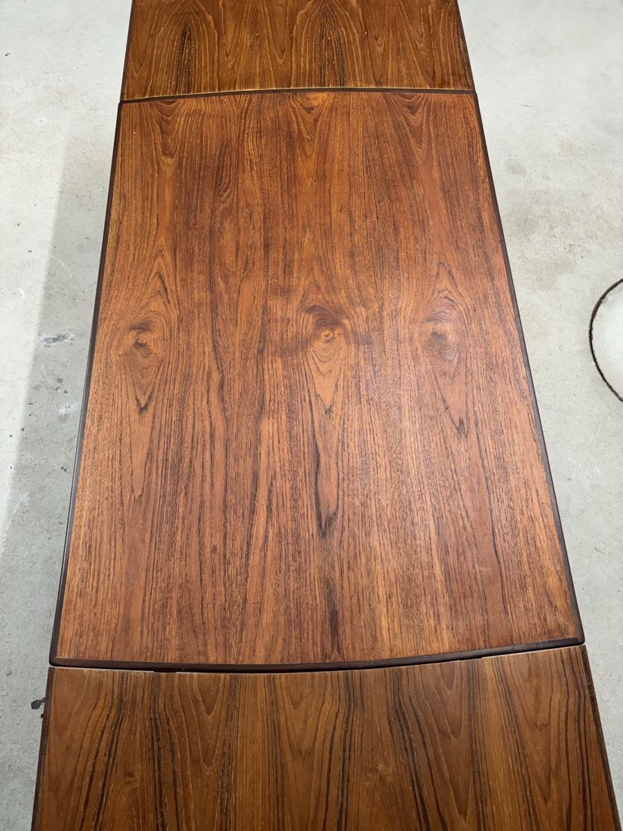 Tavoli: Danish midcentury Teak Extendable Dining Table 1959 – Usato da Attiswil venduto da Retrodane 2