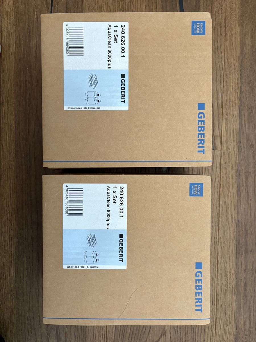 Geberit WC: Geberit AquaClean 8000plus Aktivkohlefilter SET – Neu (gemäss Beschreibung) aus Oetwil am See von Luja37