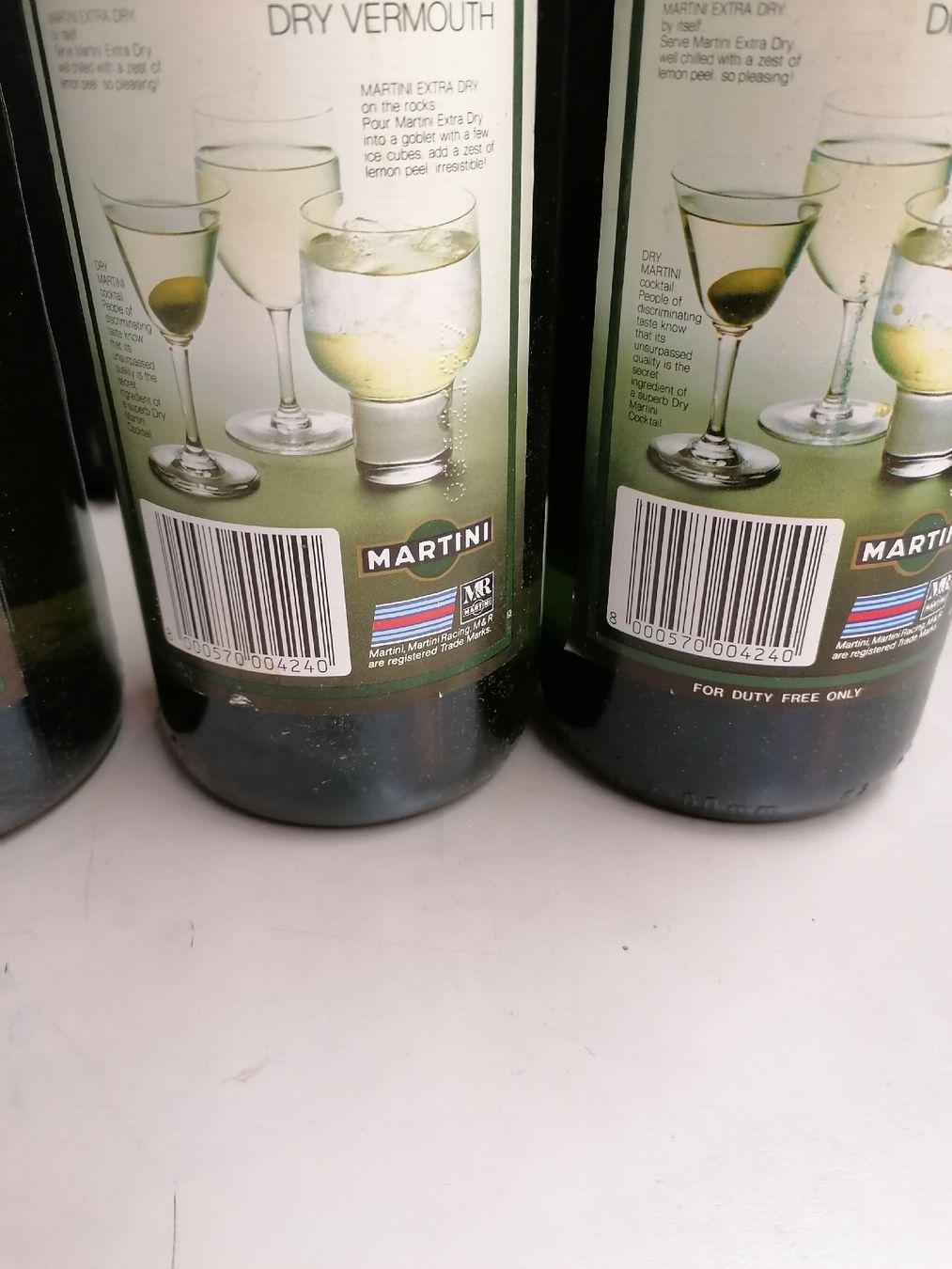Martini Bevande alcoliche: 3 BOUTEILLES MARTINI VINTAGE – Nuovo (secondo la descrizione) da Genève venduto da Leboucheoreilles 1