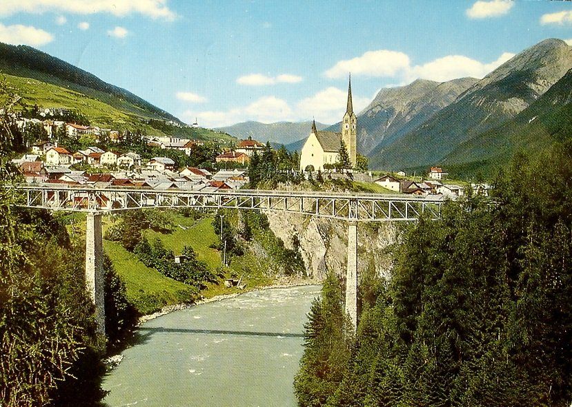 Ansichtskarten: SCUOL-TARASP-VULPERA – Gebraucht aus Jona von philajona
