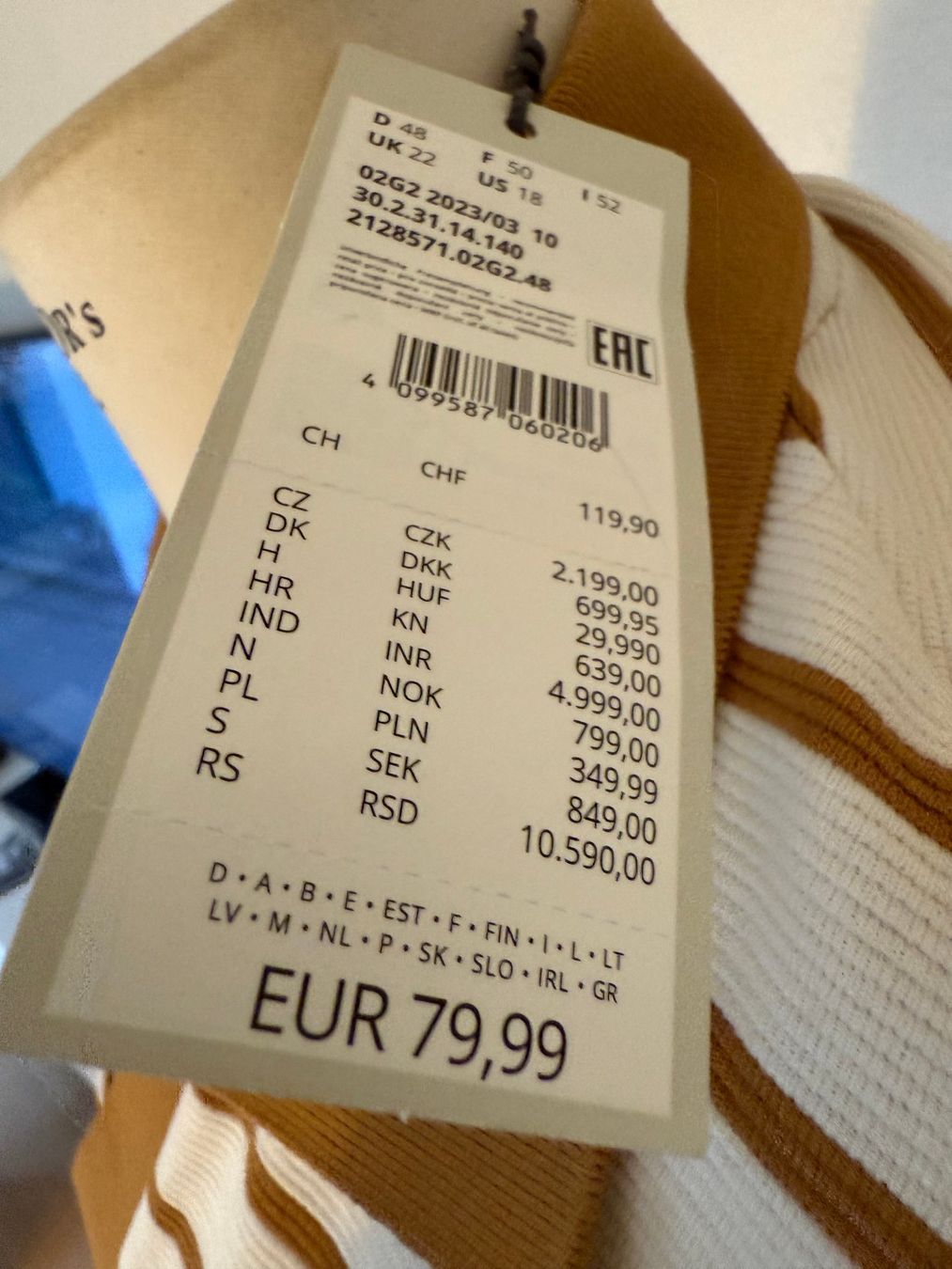 Maglioni & Felpe: Neuware Pullover Tringle Gr. 48 Viskose NP 120 CHF – Nuovo (secondo la descrizione) da Kirchdorf AG venduto da coco123 5
