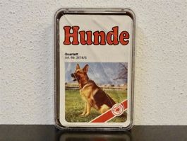 altes Quartett TIER-QUARTETT HUNDE HUND