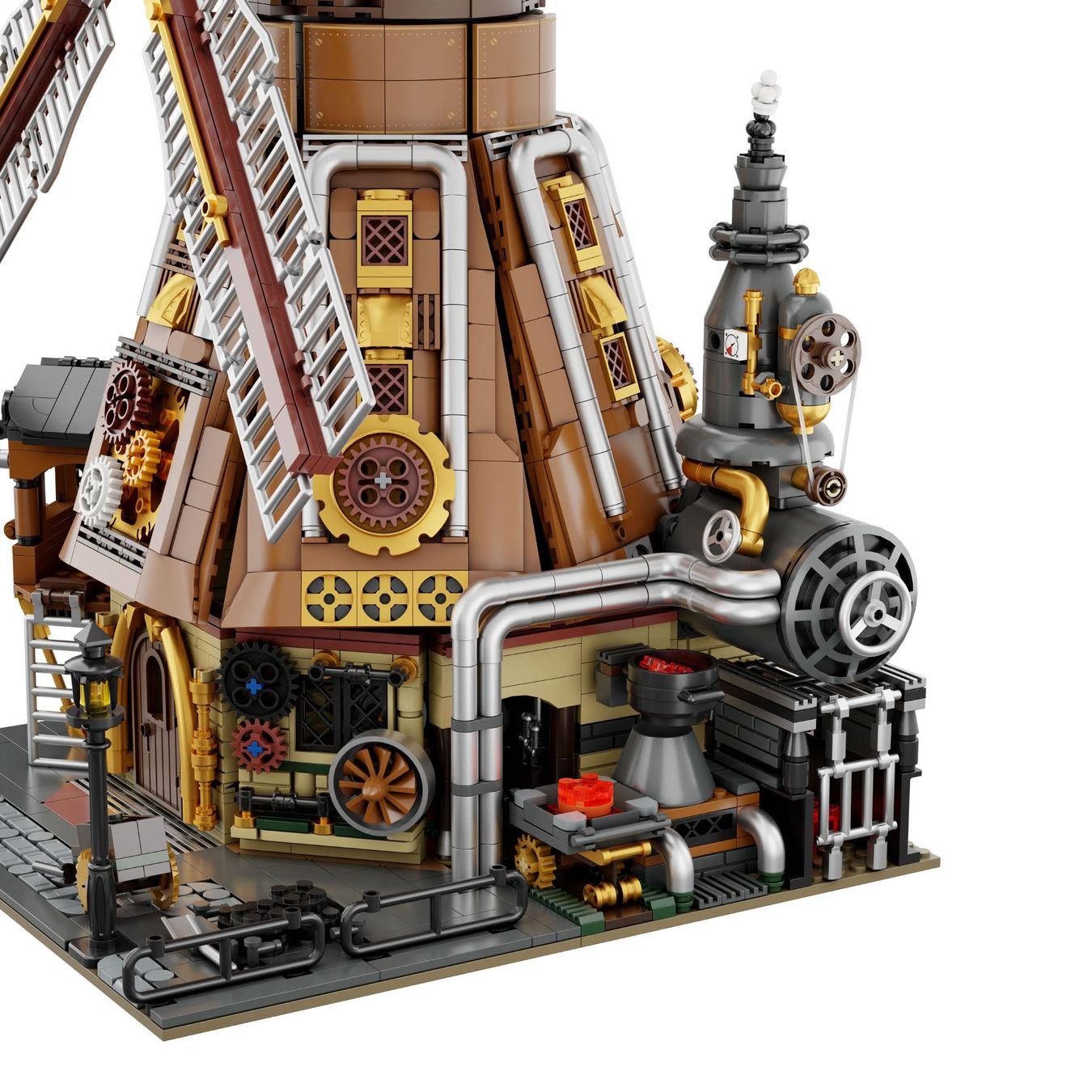 Lego Kit di costruzioni: Pantasy Jeu de construction Steampunk Windmill Workshop – Nuovo e nell'imballaggio originale da St-Imier venduto da ATTAKSHOP 2