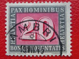 1945, PAX: Nr.264 mit Vollstempel AMBRI (TI)