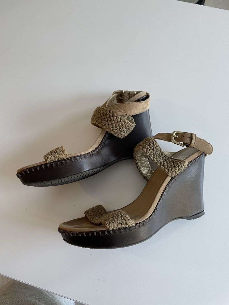 Stuart Weitzman Damenschuhe: Stuart Weitzman Sandales compensées (taille-40) – Neu (gemäss Beschreibung) aus Genève von iry_67wr 1
