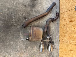 BN Pipes  Auspuffanlage mit Bull X Auspuffblenden
