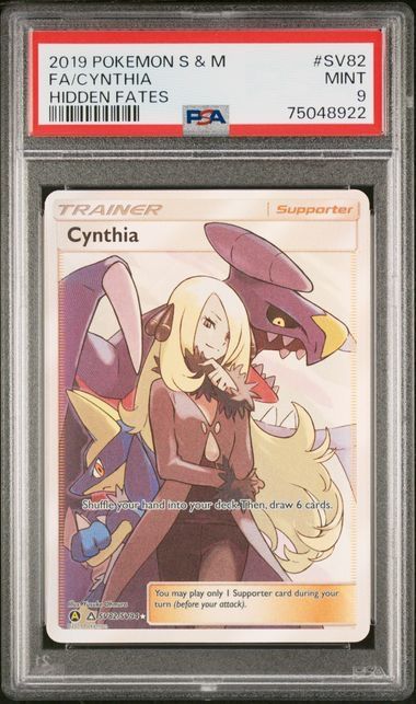 Pokémon Carte collezionabili: Pokemon Hidden Fates Cynthia PSA 9 – Nuovo (secondo la descrizione) da Dübendorf venduto da Kokoro-Cardshop