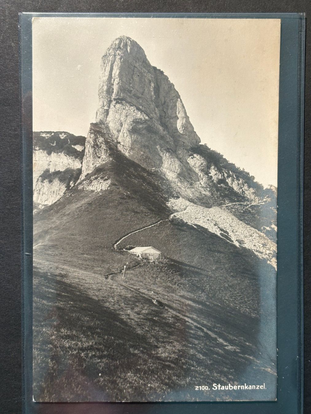 Ansichtskarten: AK 1928 "Staubernkanzel" versendet im Weissbad – Gebraucht aus Basel von Chloro