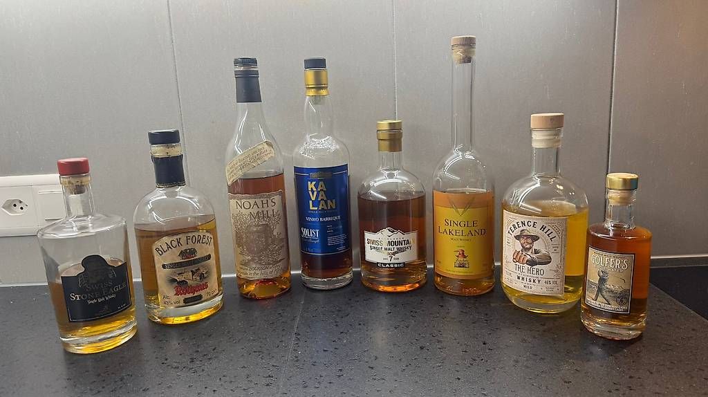 Spirituosen: Whiskysammlung mit Fass – Gebraucht aus Diessbach b. Büren von Maetthu88 3