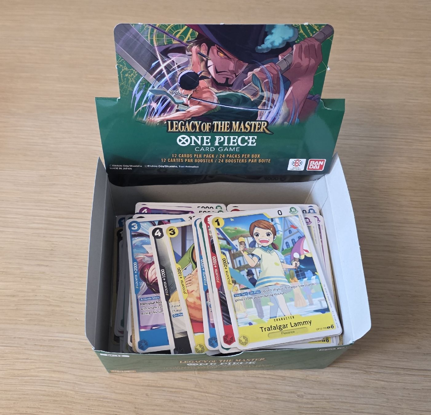 Bandai Carte collezionabili: One Piece OP 12 BULK – Usato da recherswil venduto da R_M_R