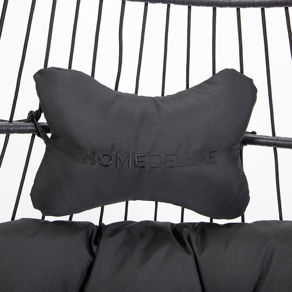 Gartenhängesitze: Faltbare Hängesessel LUMA SCHWARZ - 1 Sitzer – Neu und originalverpackt aus Wallenwil von toesstal-vertrieb 3