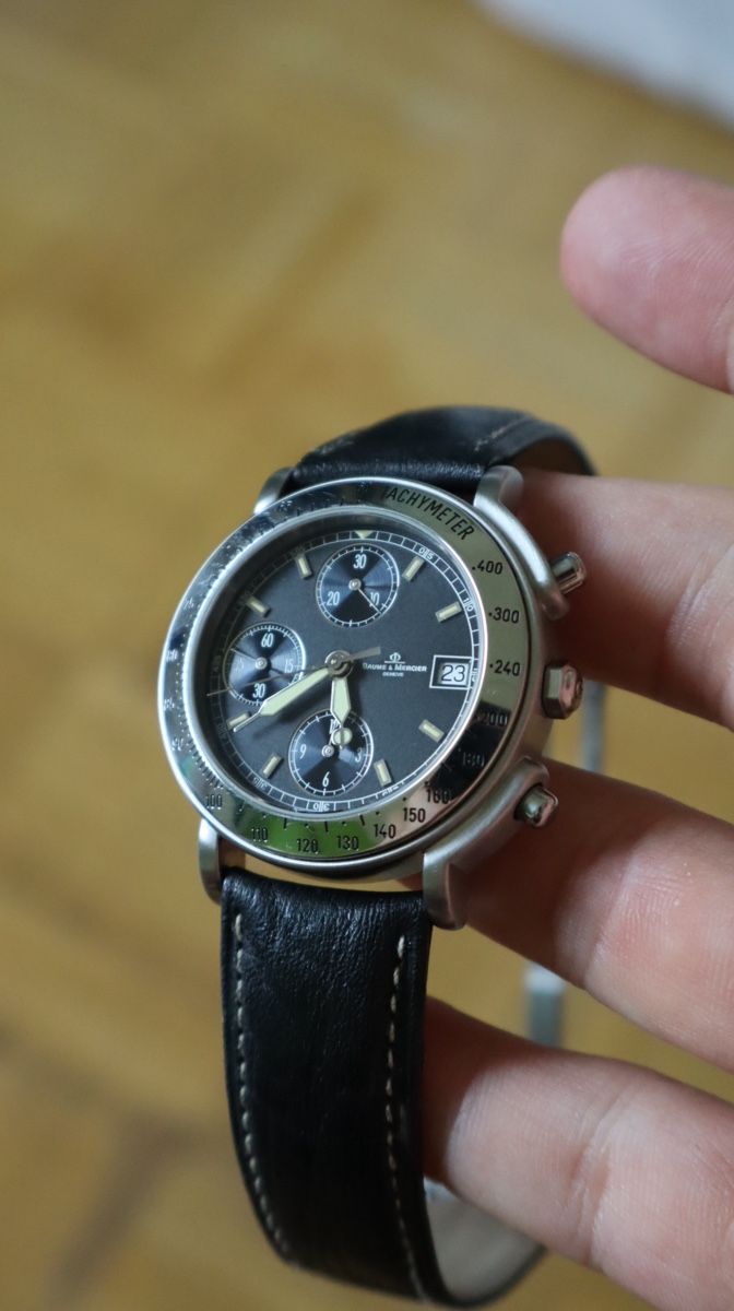 Baume & Mercier Orologi: Baume & Mercier Capeland Chrono ab 1.- – Usato da Seedorf BE venduto da cali_watches 6