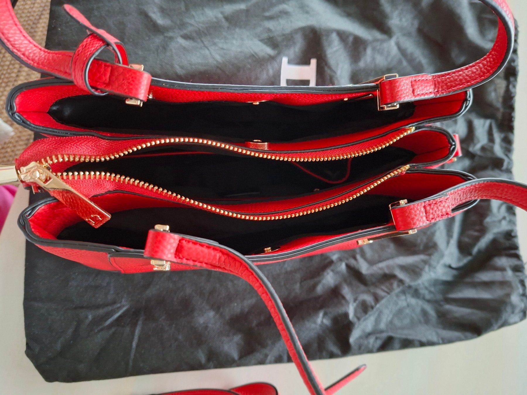 Dune London Borse da donna: Sac DUNE rouge – Nuovo (secondo la descrizione) da Cheseaux-Lausanne venduto da Ysa64 2
