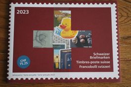 Schweizer Post Jahresserie 2023 – ungeöffnet – Vorder‑/Rücks