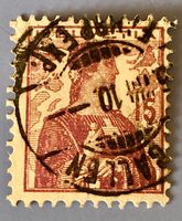 Nr.122 Helvetia Brustbild Briefmarken gestempelt    