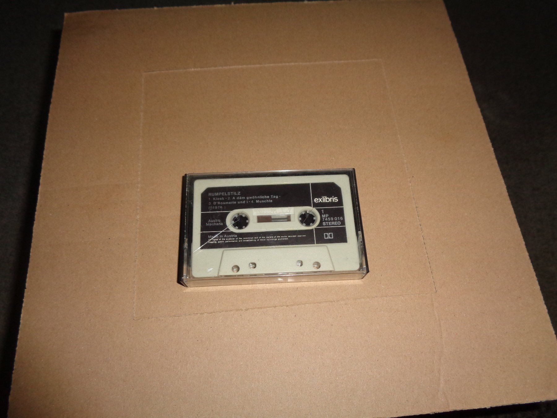 Musicassette: Rumpelstilz Kassette - Rare ex libris Compilation. 1976 – Usato da trimbach venduto da Stonehenge1955