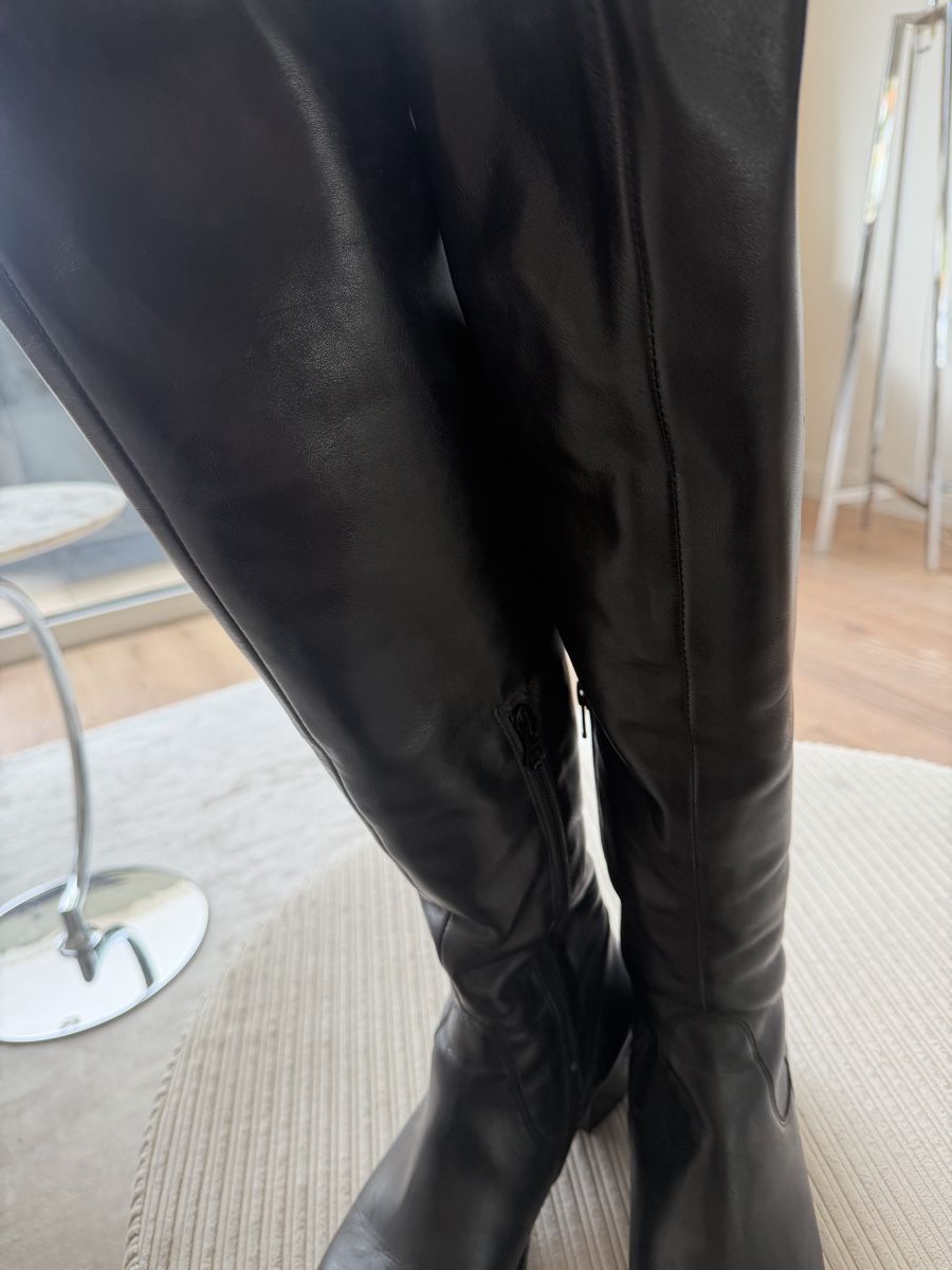 Chaussures femmes: Stiefel Leder Overknees – D'occasion à Birmensdorf ZH par lakii338 3