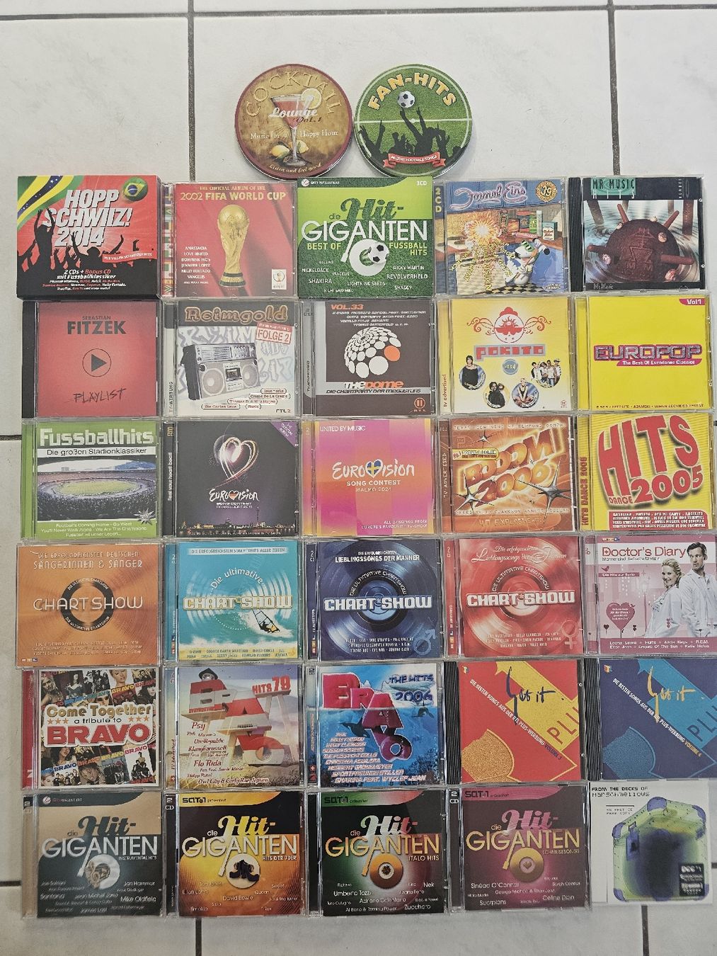 CDs: CD Sammlung: Sampler, Chart Show, Bravo Hits etc. – D'occasion à Biberist par Foolio0