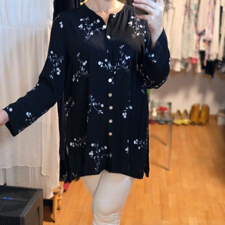 B’B –  Design Jytte Meilvang Viskose Bluse XL/XXL Vintage
