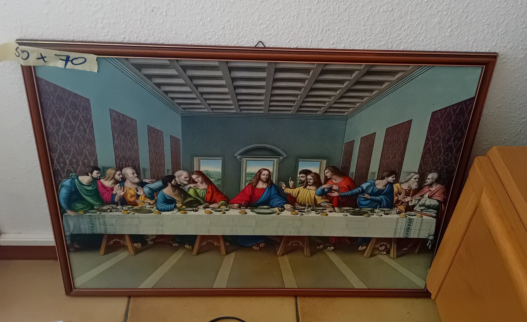 Posters & Illustrations: Bild Abendmahl Jesus , Kirche – D'occasion à Zürich par chulrich 1