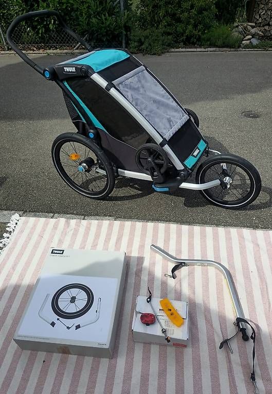 Thule Anhänger: Thule Chariot Lite 1 inkl. Jogging Set – Gebraucht aus Weinfelden von fab_99ml 4
