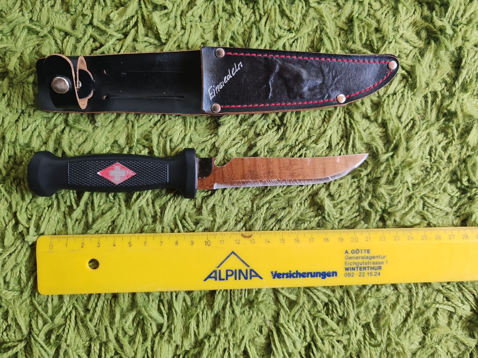 Accessori: Messer rostfrei Edelstahl mit Scheide 19cm gebraucht – Usato da Wila venduto da neu_s8qs 2