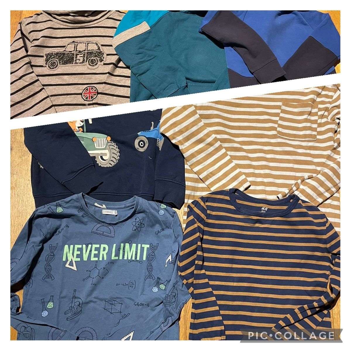 Lotti & Set di vestiti: Pullover und Langarmshirt im Set 134/140 – Usato da Recherswil venduto da grafics