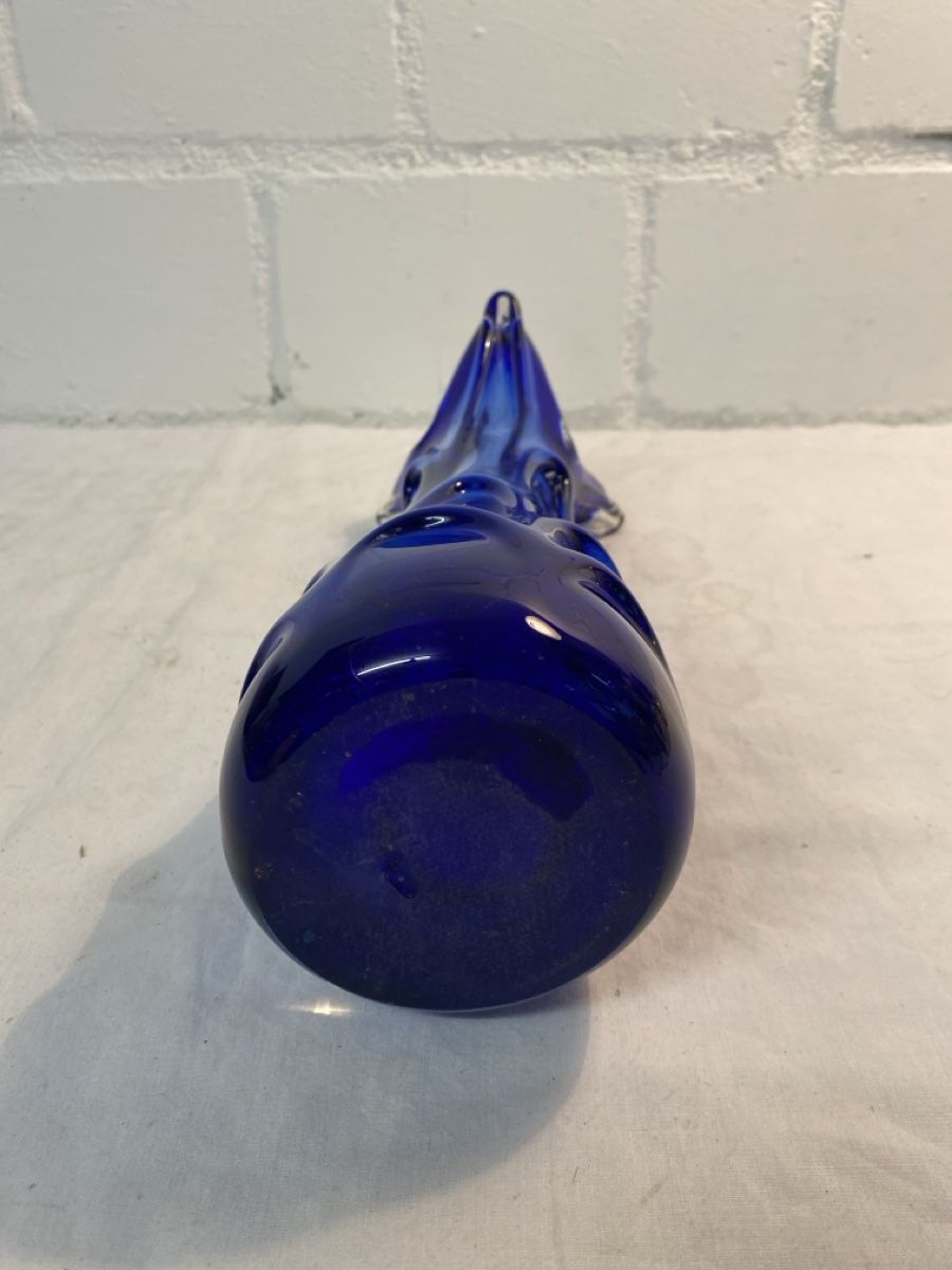 Murano Vasi & Recipienti: Wunderschöne, blaue Murano Glas Vase - ein Blickfang! – Usato da sursee venduto da trilli-tralli 5