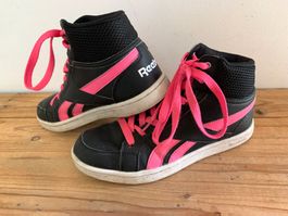 REEBOK coole High Sneaker Gr. 39 schwarz/pink/weiss