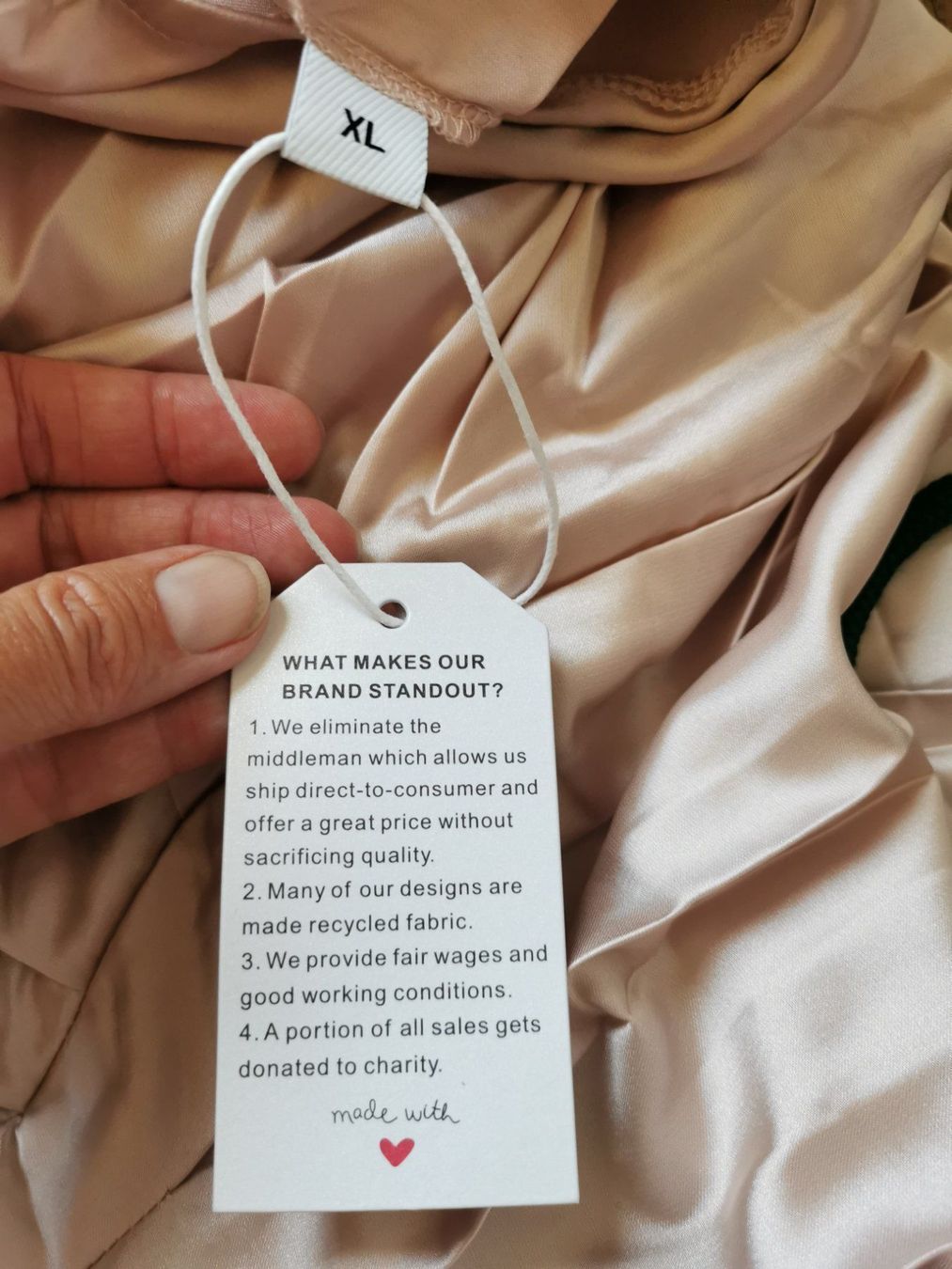 Vestiti: Ein-Schulter-Midi-Abendkleid mit gerüschtem Vorderschlitz XL – Usato da Altendorf venduto da Eistoelter 7