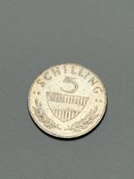Pièce monnaie 5 Schilling Autriche 1960 bon état