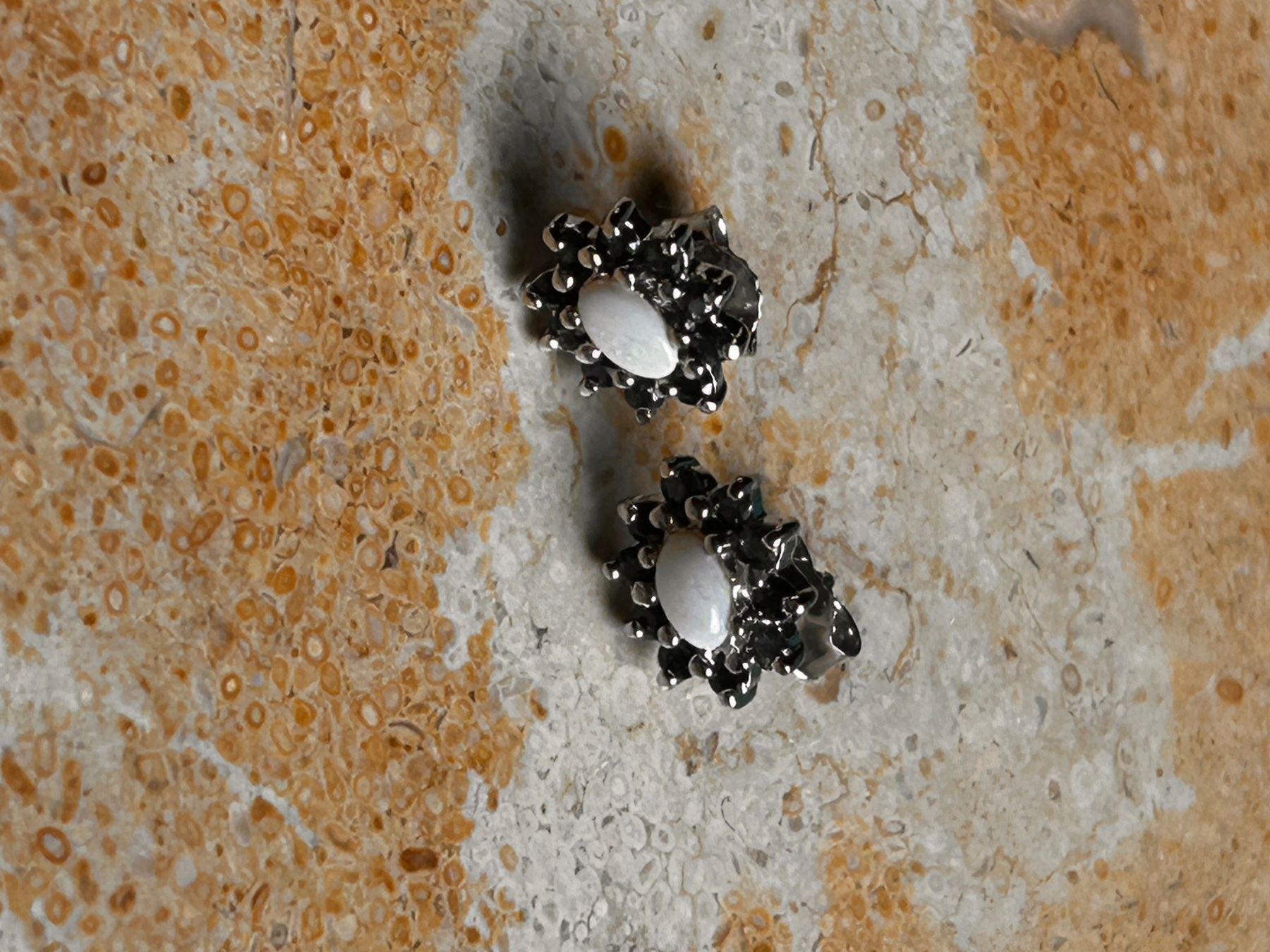 Boucles d'oreille: Silber Ohrstecker Opal & Tansanit 925er Silber – D'occasion à Laufen par Bellavitaboom 3