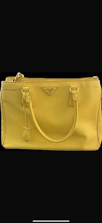 Prada Two way Bag Galleria Girasole Saffiano leder
