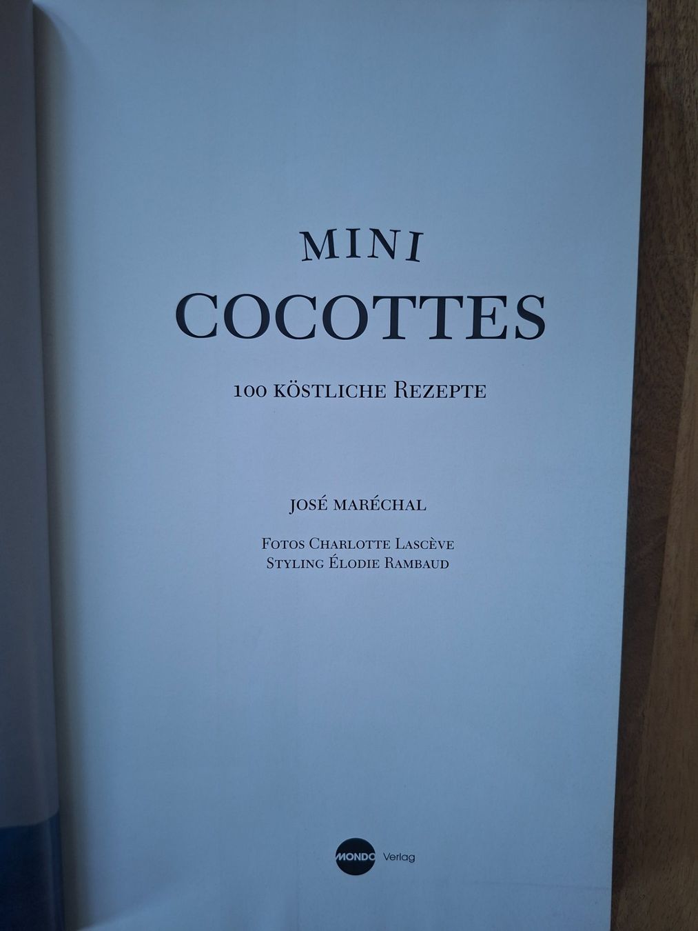 Libri: José Maréchal; Kochbuch "Mini Cocottes" 100 Rezepte – Usato da Boniswil venduto da Totomat-Lady2 2