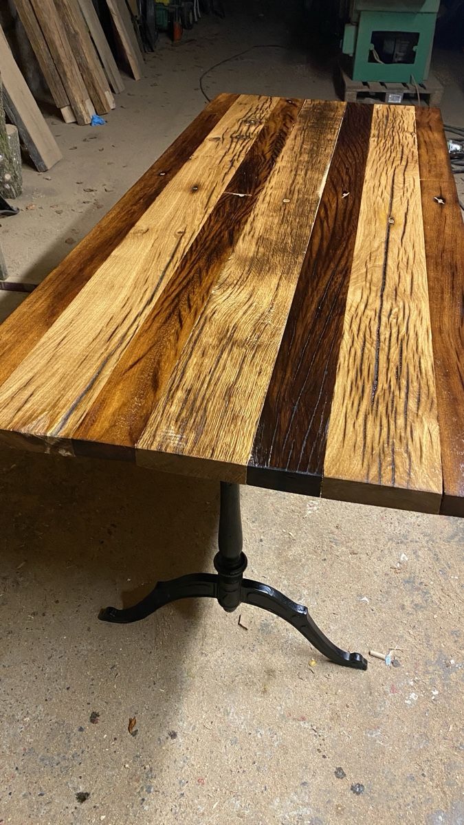 Tische: Beizentisch Melange  Upcycling Tisch – Neu (gemäss Beschreibung) aus Bülach von Farmerpower7 3