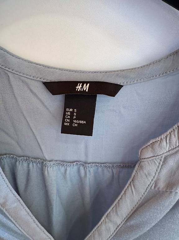 H&M Camicette: Shirt / Bluse / Blau / S – Usato da Hünibach venduto da s.leptir 6