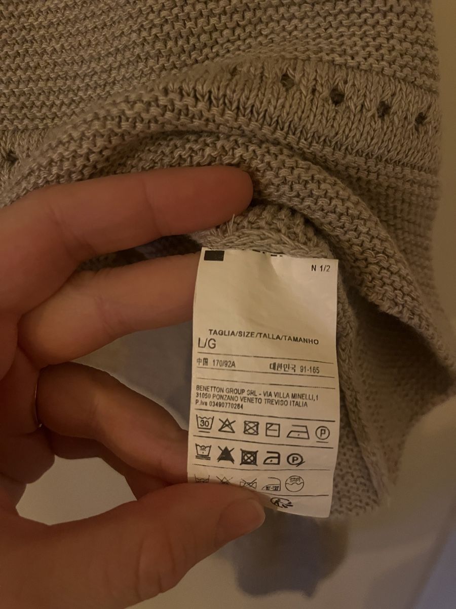 Sisley Maglioni & Felpe: Sisley Pullover L Beige – Usato da Küssnacht am Rigi venduto da Roxxy 2