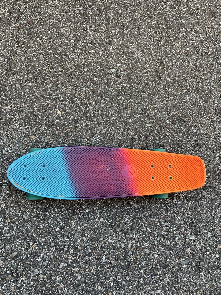 Decathlon Skateboards: Skateboard Oxelo Blau/Orange Decathlon – Usato da Winterthur venduto da Ilen