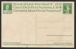 1915  Bundesfeierkt. ungebraucht