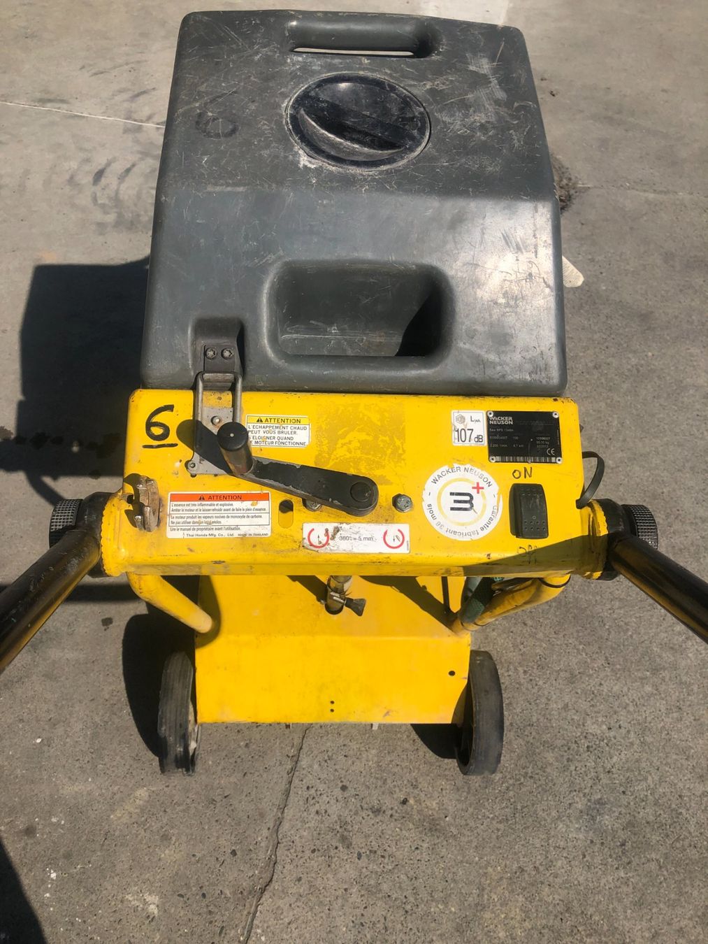 Wacker Neuson Tutte le macchine: Fugenschneider Belagsfräse Wacker BFS1345A – Usato da Aarberg venduto da Jbleifuss 3