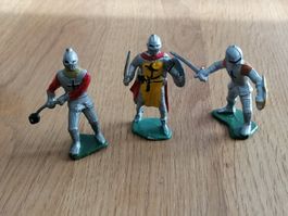HEIMO Ritter Plastik Figuren - 3 Stk.