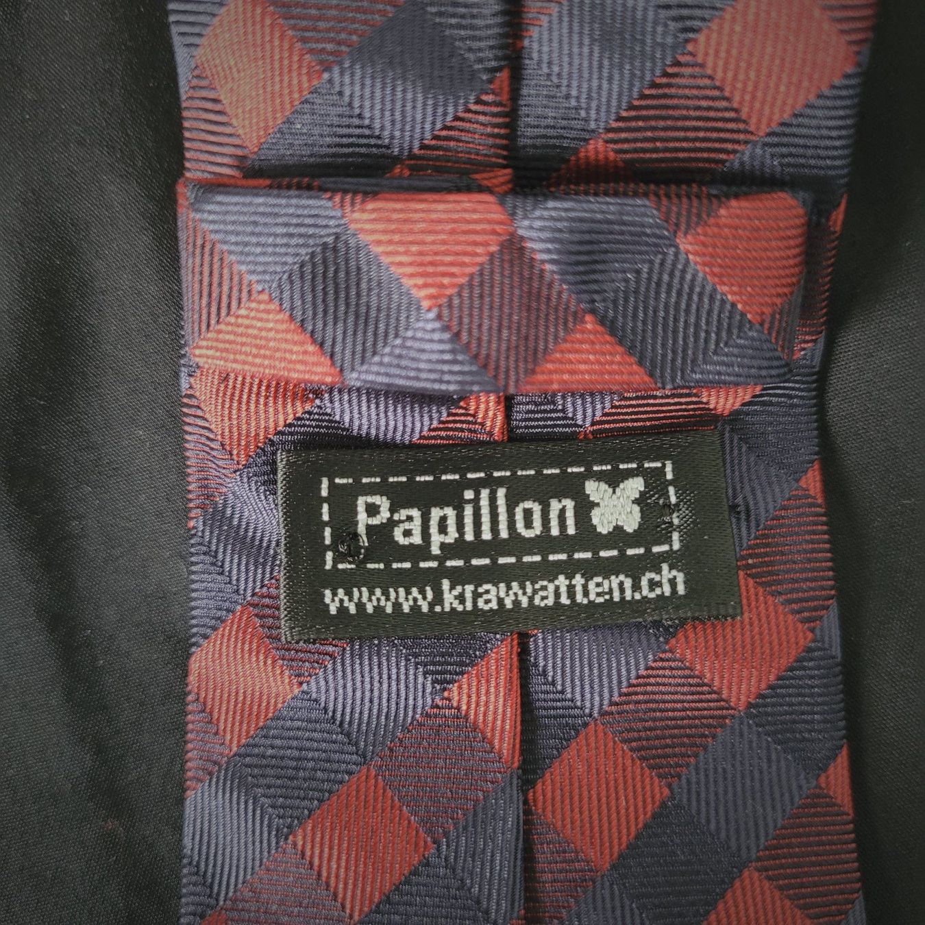 Papillon Cravatte: Seidenkrawatte von Papillon – Nuovo (secondo la descrizione) da SCHÜBELBACH venduto da CoKaHa 2