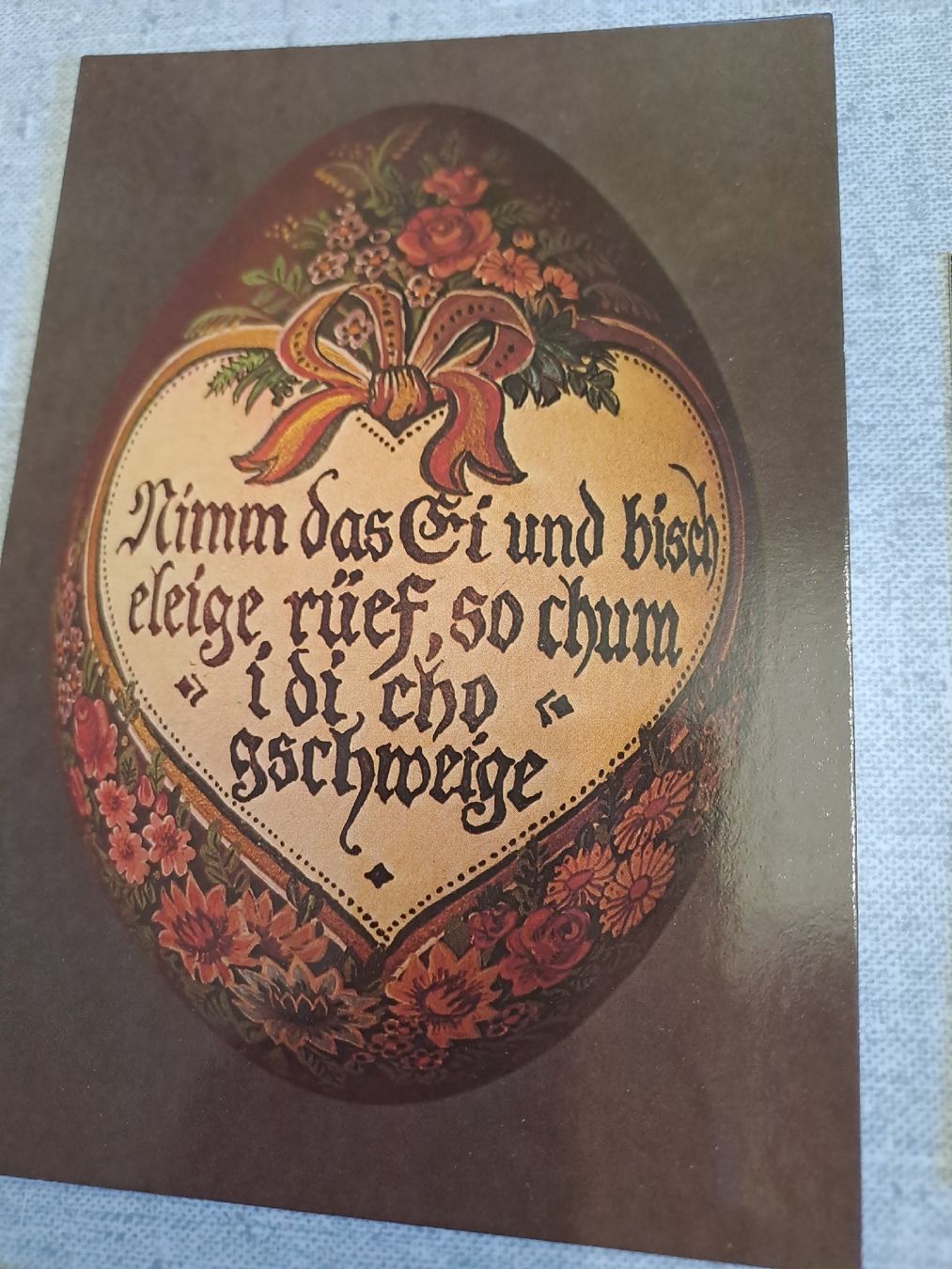 Ansichtskarten: 7 Postkarten Ostern Eierkunst – Neu (gemäss Beschreibung) aus Uznach von Walaylatiere 3
