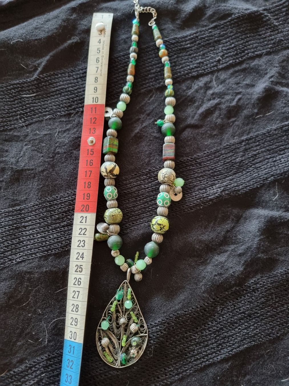 Catenine: Modeschmuck - lange Halskette – Usato da Ueberstorf venduto da andreabruegger 3