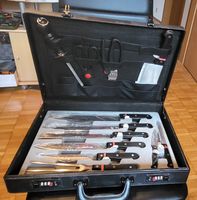 Profi Messerkoffer, neuwertig, ideal für die Küche.
