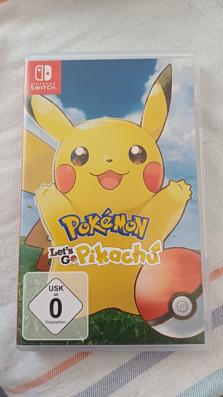 Giochi: POKEMON LET'S GO PIKACHU NINTENDO SWITCH – Nuovo (secondo la descrizione) da Villars-le-Terroir venduto da Hamtaro71