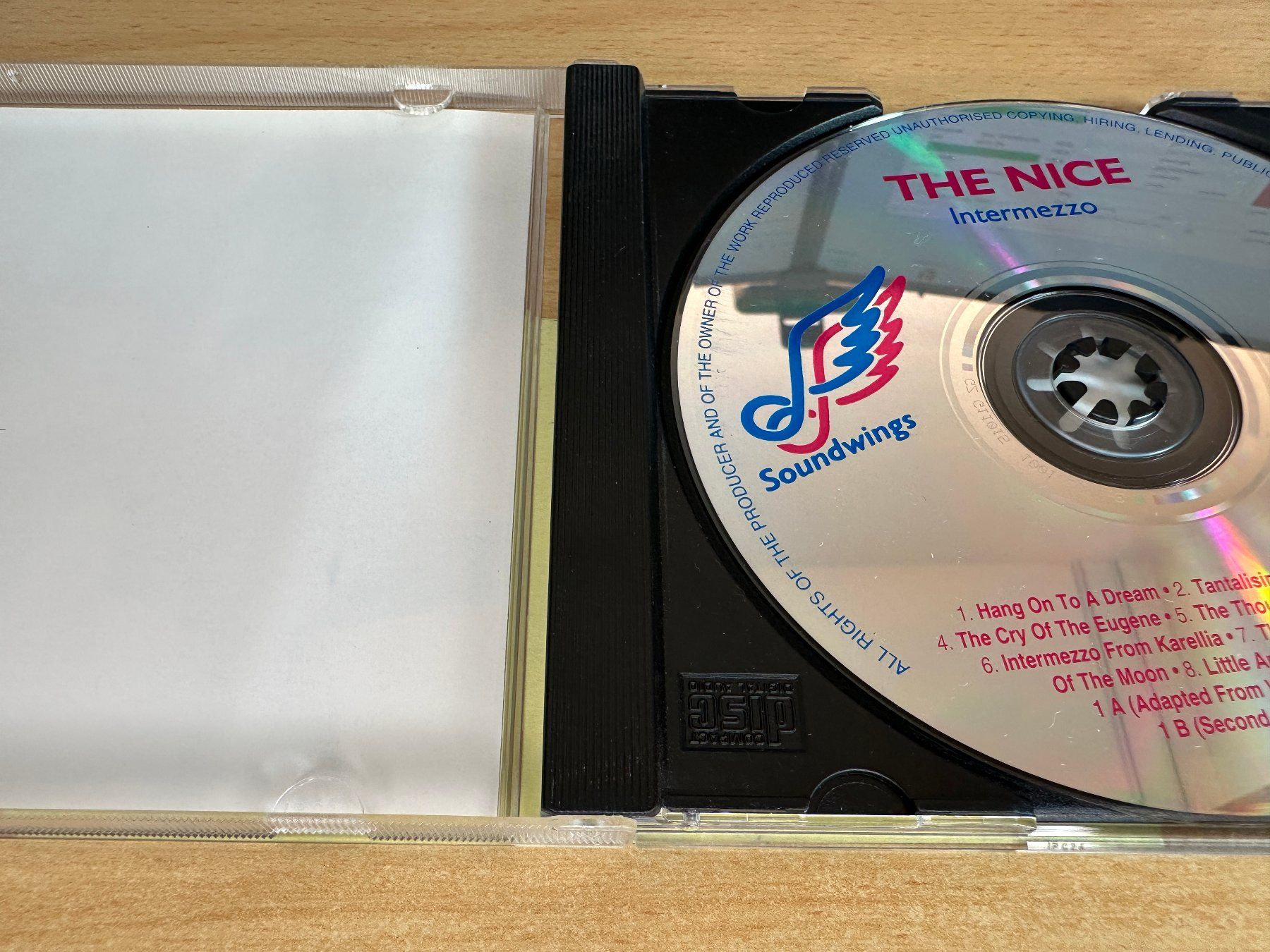 CD: The Nice – Intermezzo – Usato da Rikon im Tösstal venduto da Alpenmutz 2