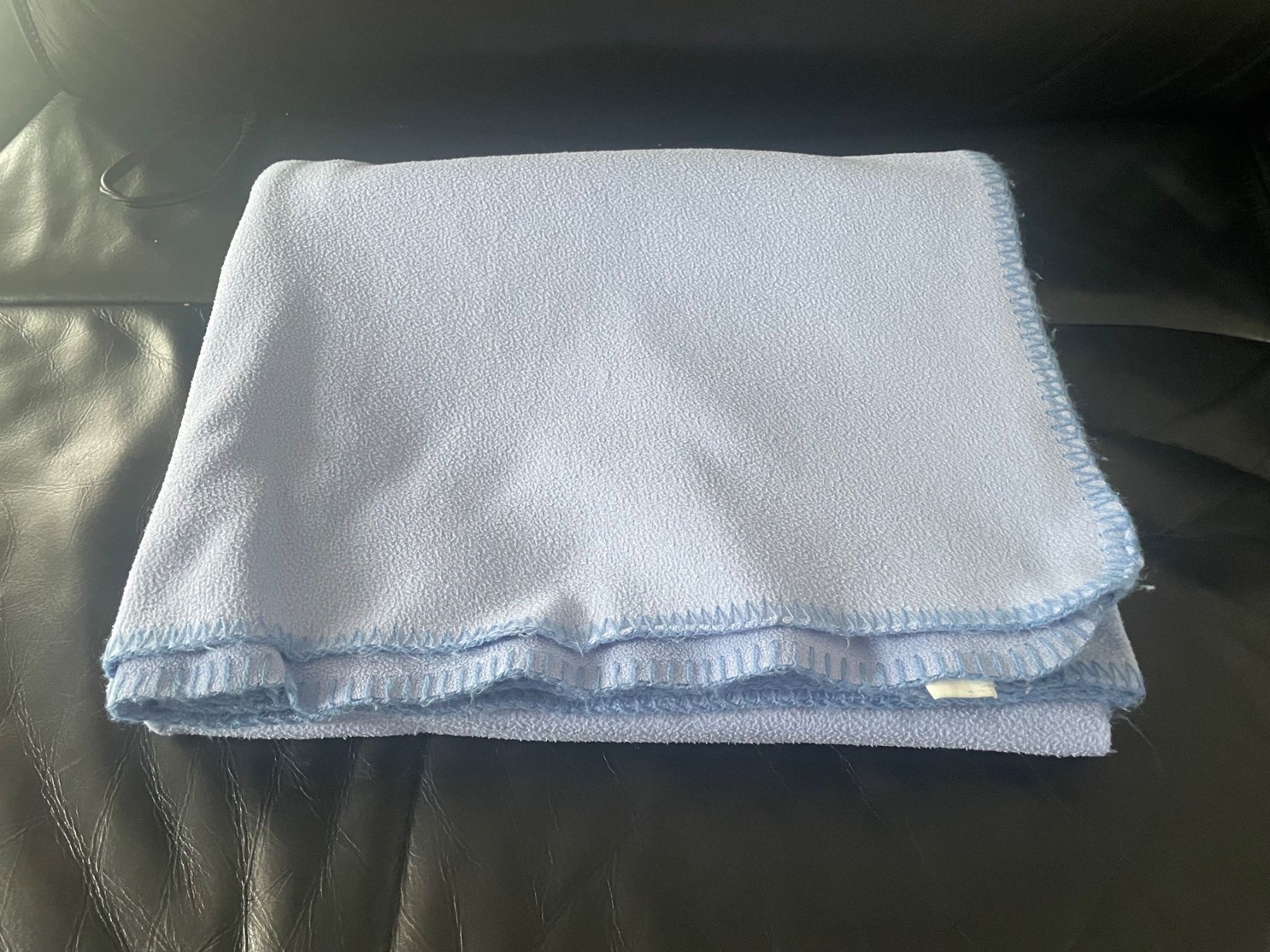Coperte: Fleecedecke, Kuscheldecke, Grösse 125 x 155 cm, hellblau – Usato da Münsingen venduto da ger_fp52