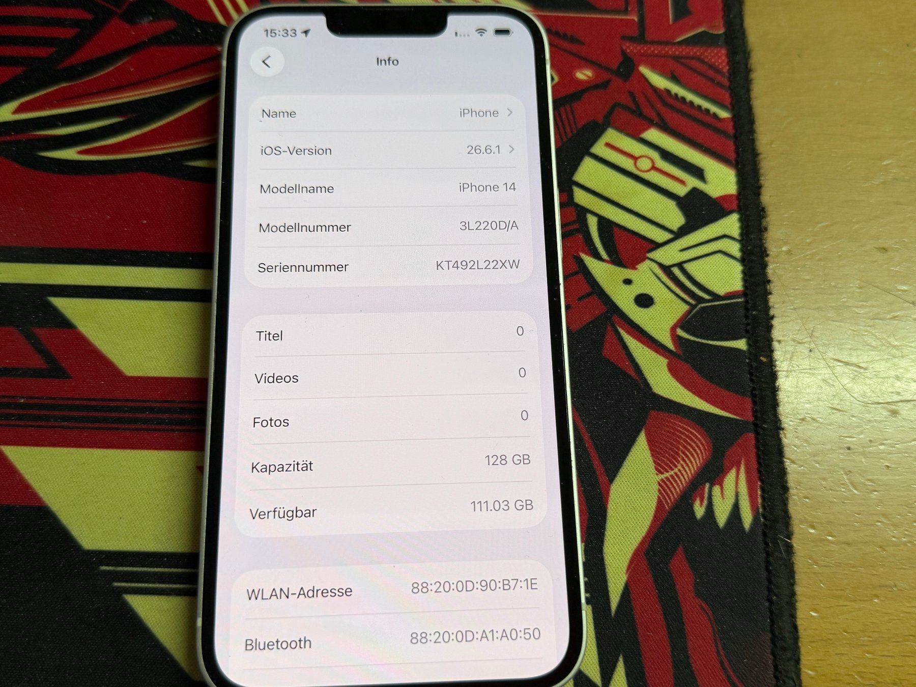 Apple Handys / Smartphones: Iphone 14  128Gb#112 – Gebraucht aus Au SG von bah_6f5w 4