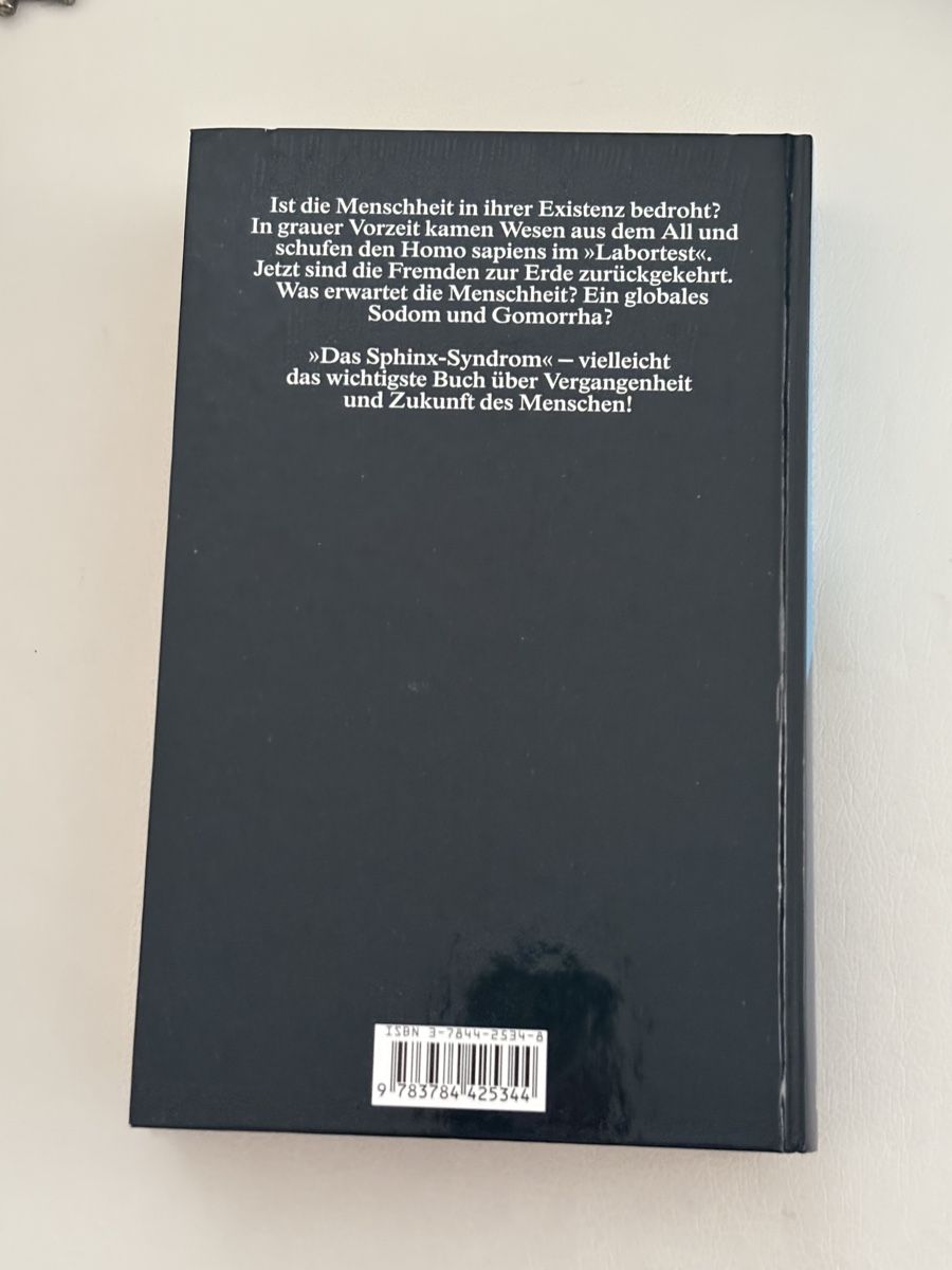 Libri: Das Sphinx-Syndrom: Walter-Jörg Langbein – Usato da Basel venduto da NellyBotti 1